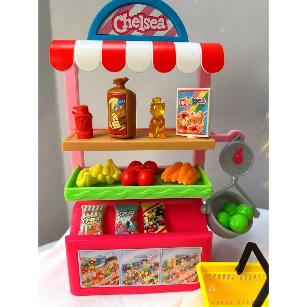 Barbie Chelsea Can Be Snack Stand Playset with Doll and Accessories GTN67